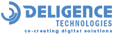 Deligence Technologies logo blue