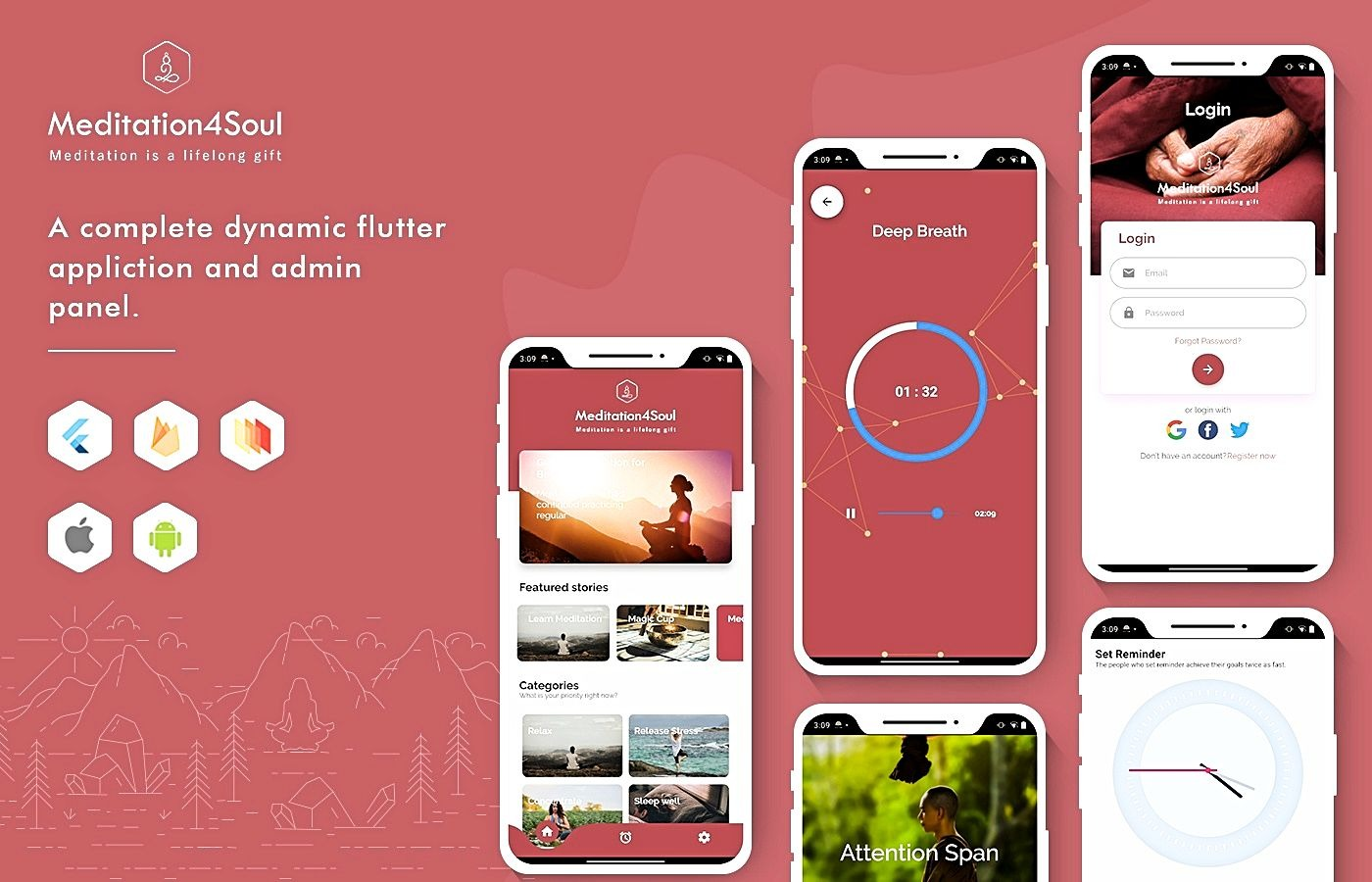 Meditation App Development and Flutter app development Meditation app development and | Flutter app development