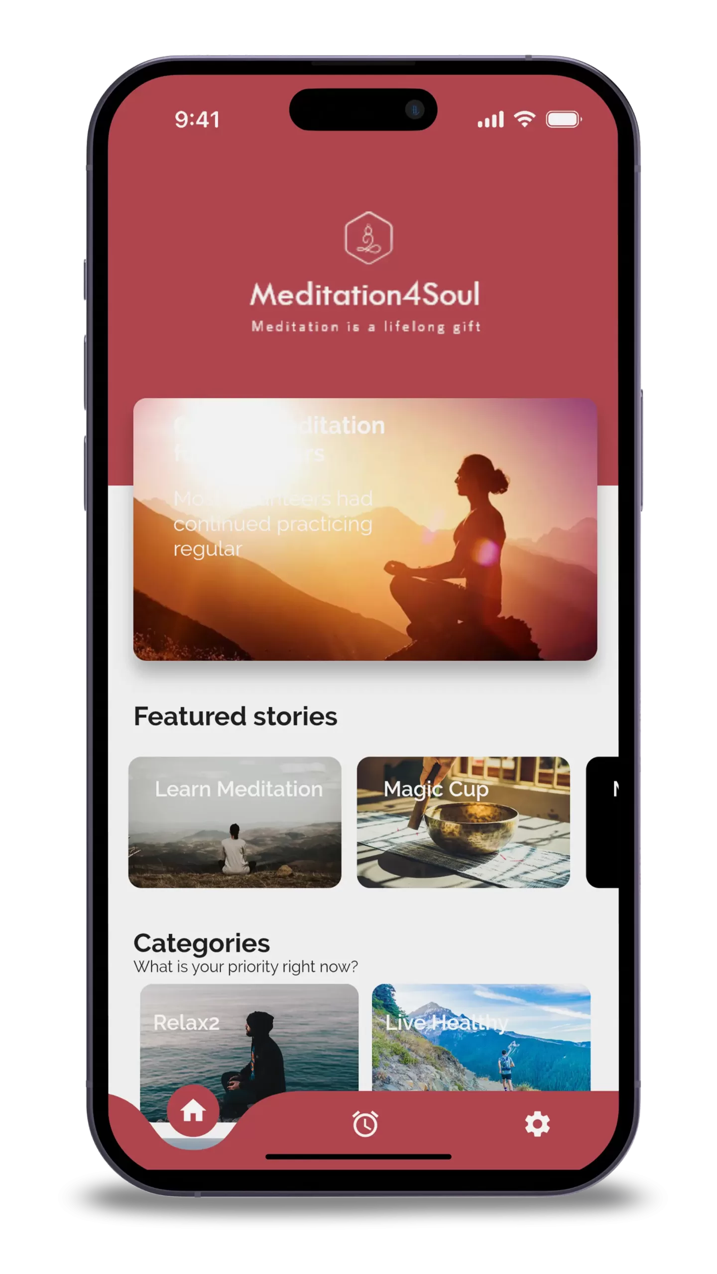 Meditation App Development